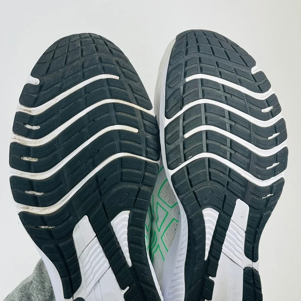 Asics GT-1000 Running Shoes Mens Size 12 White Green Black 1011B354 Sneakers